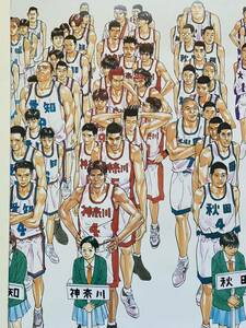 【額装品】スラムダンク　SLAM DUNK 井上雄彦 ポスター大ver L TAKEHIKO INOUE 検)セル画　原画　ポストカード　イラスト