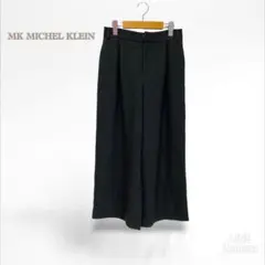 【MK MICHEL KLEIN】ワイドパンツ　タックパンツ　スラックス【38】