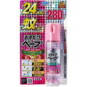 【まとめ買う】フマキラー おすだけベープスプレー フローラルフルーティの香り 280回分 58.33mL×9個セット