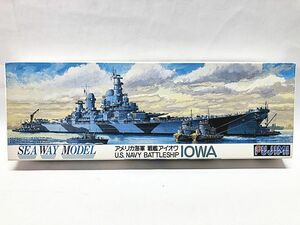 フジミ　1/700　アメリカ海軍 戦艦アイオワ　44115　プラモデル　同梱OK　1円スタート★H