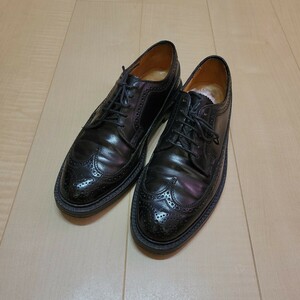 ★FLORSHEIM コードバン ウイングチップ フローシャイム レザーシューズ