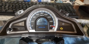 JF56　PCX　スピードメーター　走行距離リセット済み　割れ欠けなし　PCX125