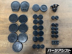 ★NEW★ハコスカ フロア メクラ 蓋 set ★ パーツアシスト製 GC10 KGC10 PGC10 KPGC10 RUBBER SEAL skyline スカイライン