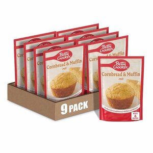 ベティクロッカー コーンブレッド Betty Crocker ベティクロッカー コーンブレッド＆マフィンミックス 9個 アメリカ ベティクロッカー社　