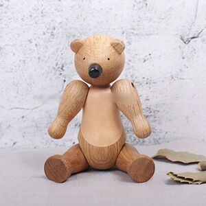 カイ ボイスン ベア Kay BojesenBear 熊 くま オーク材 木製玩具 オブジェ フィギュア 木のオブジェ