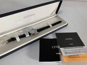 ⑰u909◆CITIZEN シチズン◆腕時計 EXCEED エクシード Eco-Drive/エコドライブ H010-T015883 レディース アクセサリー ジャンク ケース付