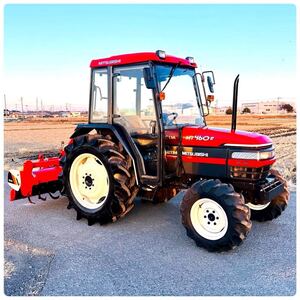 ★三菱トラクターMT460E★46馬力★使用時間742H★ヤンマーロータリー RSC1804★2WD/4WD ★自動水平★PTO ★エアコン★キャビン付き★埼玉県