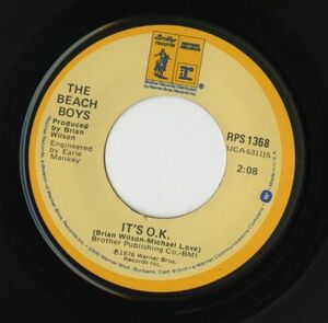 【ロック 7インチ】Beach Boys - It