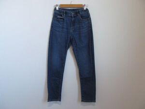 (59453)ユニクロ　UNIQLO　キッズ　デニム　パンツ　ジーンズ　ブルー　150㎝　USED