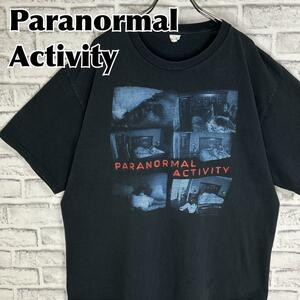 Paranormal Activity パラノーマルアクティビティ 00s ホラー ムービー Tシャツ 半袖 輸入品 春服 夏服 海外古着 ムービー 映画 洋画