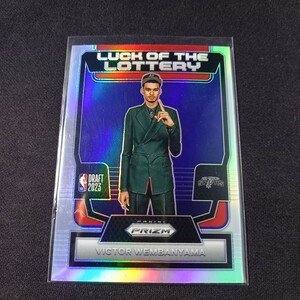 【RC】 ビクター・ウェンバンヤマ 2023-24 Panini Prizm Victor wembanyama luck of the lottery #7 spurs　SILVER PRIZM 　ルーキー