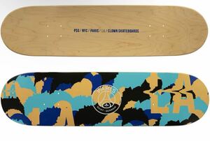 パリサンジェルマン Clown Skateboards スケボー デッキ PSG パリ LA