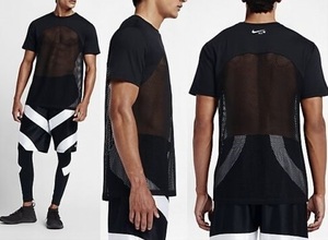 新品タグ付き Ｍサイズ 黒 店舗完売 ナイキ ラボ×リカルド ティッシ メッシュＴシャツ NIKELAB X RICCARDO TISCI Project Sun Mesh Tee　