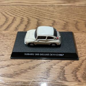 コナミ 国産名車コレクション SUBARU 360 DELUXE（K111）スバル 360（1967）ミニカー　保管品