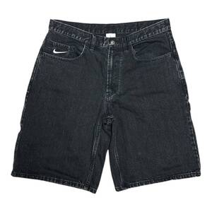 Supreme シュプリーム　x NIKE Denim Short pants ブラック サイズ:M