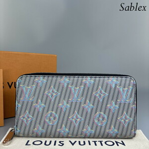 1円【新品未使用/RFID】ルイヴィトン LOUIS VUITTON モノグラム LVポップ・モチーフ ジッピーウォレット メンズ レディース 財布 定価13万