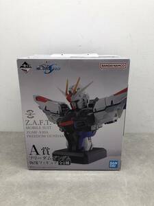 087 G)　一番くじ 機動戦士ガンダムSEED A賞 フリーダムガンダム 胸像フィギュア 未開封 バンプレスト