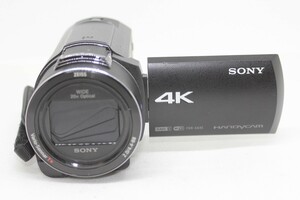 SONY(ソニー) 4K ビデオカメラ Handycam FDR-AX45 ブラック FDR-AX45 B #0093-1242