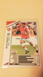 ☆WCCF2008-2009☆08-09☆072☆白☆デニウソン☆アーセナル☆Denilson☆Arsenal☆