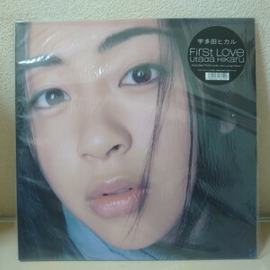 LP★宇多田ヒカル/FIRST LOVE［シール付/TOJT-24141〜2/1999年］