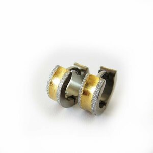 ステンレス フープピアス 両耳用　18G HG10　小