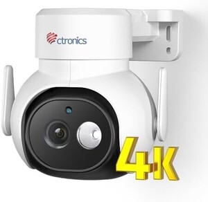 【8MP・車両検知 】 Ctronics 防犯カメラ 4K 8MP 5GWi-F iAI人/ペット/AI追跡機能 2 AF600