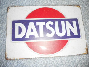 ★NISSAN DATSUN　ダットサン プレート★