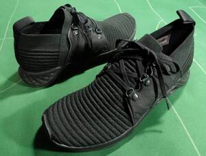 ▲MERRELLメレル 3Dニットアッパー AIR CUSHON＋ソール RANGE AC+ MEN ブラック 27.0cm 未使用!!!▲