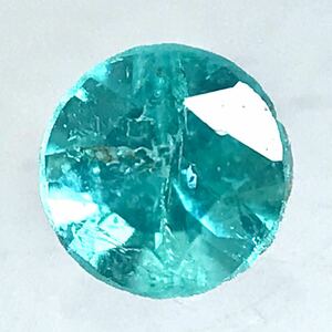 希少石!!(天然パライバトルマリン 0.061ct)u 約2.5×2.5mm ルース 裸石 宝石 ジュエリー ブルー tourmaline jewelry BJ4/BJ4 i