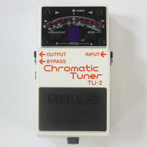 【中古】 クロマチックチューナー エフェクター BOSS TU-2 Chromatic Tuner ペダルチューナー