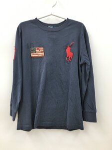 ポロ ラルフローレン 長袖Tシャツ ロンT 130 ビッグポニー ネイビー 2311WT017