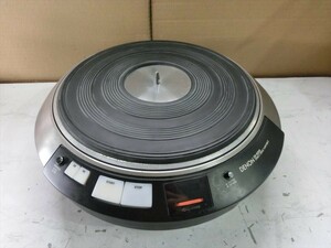 T【4ち-69】【140サイズ】DENON デノン/DP-6000 ターンテーブル/レコードプレーヤー/回転動作確認済/※傷・錆・汚れ有