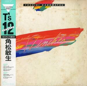 A00595687/12インチ2枚組/角松敏生「Ts 12inches (1986年・RAL-4507～08・ソウル・SOUL・ファンク・FUNK・ブギー・BOOGIE・ディスコ・DIS