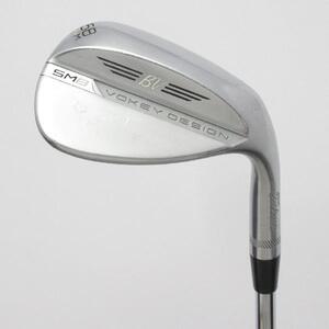 タイトリスト Vokey ボーケイデザイン SM8 ツアークローム ウェッジ スチールシャフト 【58-08】 シャフト：スチールシャフト