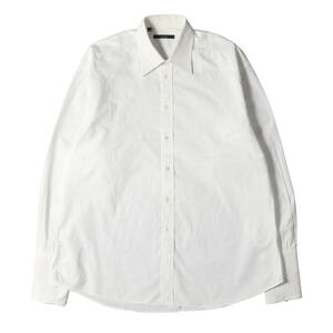 GUCCI グッチ シャツ サイズ:43(17) ブロード ダブルカフス ドレスシャツ 長袖 アーカイブ Y2K トムフォード期 ホワイト イタリア製