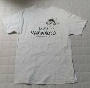 ゲーリーヤマモト　Tシャツ　XL　ashグレー　アッシュ　Gary YAMAMOTO　送料無料　釣り　CUSTOM BAITS