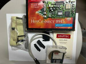 Adaptec製　PCI接続SCSI+1394カード　AHA-8945 (中古品・カード認識済)