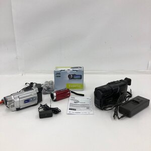 ビデオカメラ Panasonic/Victor/JVC 3点 おまとめ 付属品付き【DAAI4003】