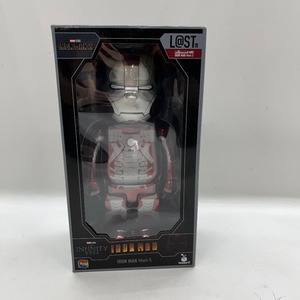 06w3679★1円~ ハッピーくじ アイアンマン×ベアブリック ラストワン/LOST賞 MARVEL IRON MAN 中古品