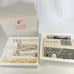 美顔器 フェイスエステ エステツイン ESTHE TWIN 2000F FACIAL 通電確認OK