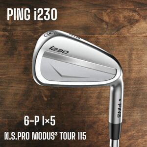 PING ピン i230 アイアン 6-P 5本セット N.S.PRO MODUS3 TOUR 115