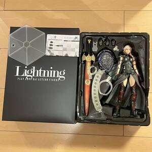 【美品】ファイナルファンタジー13 ライトニング フィギュア PLAY ARTS改 LIGHTNING ULTIMATE BOX 同梱特典 FINAL FANTASY XIII 