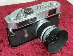 【委託品】 Canon7 レンジファインダー フィルムカメラ＋50mm f1.8 レンズ付き シャッターOK 速度変化有り 1円スタート売り切り キヤノン