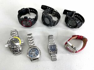 ジャンク 腕時計 メンズ CASIO Gショック ガルフマン LILANA SEIKO HuntingWorld HW-901 RITMO LATINO クォーツ ソーラー電波[328263