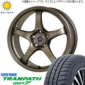 225/50R18 サマータイヤホイールセット アルファード etc (TOYO TRANPATH MP7 & CROSSSPEED CR5 5穴 114.3)