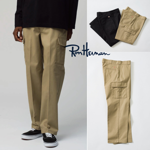 【Safari掲載】ロンハーマン RHC × DICKIES ディッキーズ 874 ストレート カーゴパンツ 34 RonHerman California