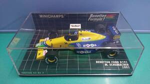 MINICHAMPS 1/43 No.5 ベネトン フォード B191 ミハエル・シューマッハ 1991 ミニチャンプス