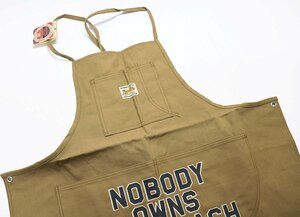 BARNSTORMERS (バーンストーマーズ) Working Apron “Beach Smithy” / ワークエプロン ビーチスミシィ (ペイント有) B16-01OG 未使用品