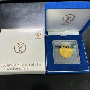 2002FIFAワールドカップ記念 貨幣 1万円金貨