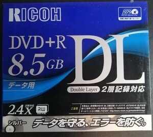 ※「処分品」データ用DVD＋R DL 2.4倍速 1枚 D2RDD-S1CW　8.5GB×1枚